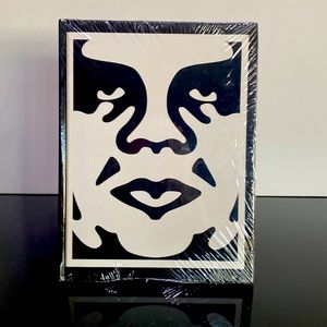 “OBEY GIANT', 2003. PUBLISHED ON OCCASION OF PARIS EXHIBITION. VERY RARE